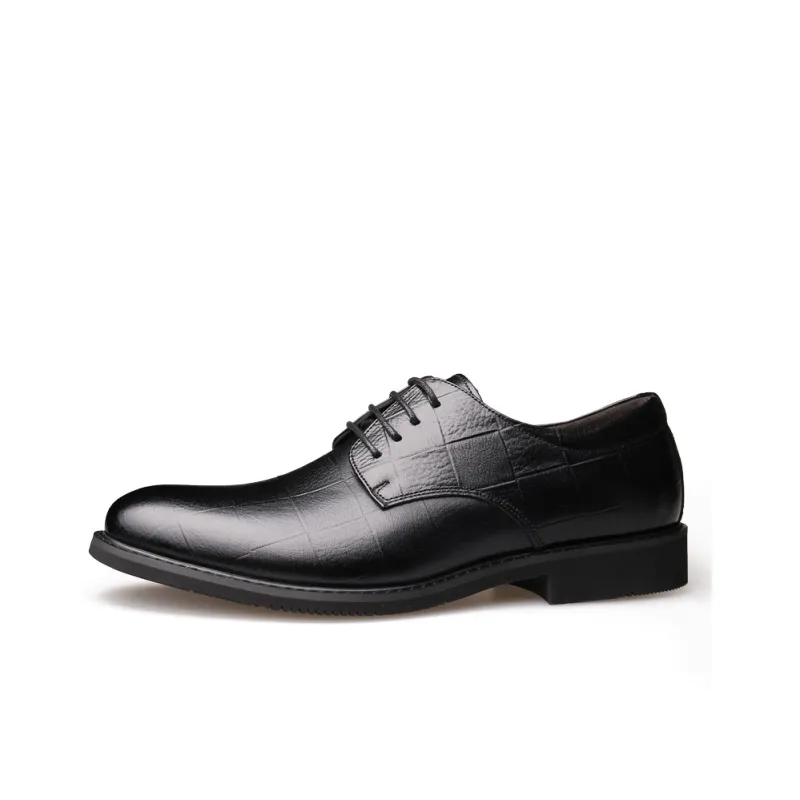 Bindu Dress Shoes Men Low Top Black/Brown-0