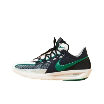 Nike Air Zoom G.T. Cut 3 Cushioning Anti Slip And Wear Resistant Grip Low Top Basketball Shoes Men's Black Green