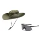 Army Green (Bucket Hat+Sunglasses)