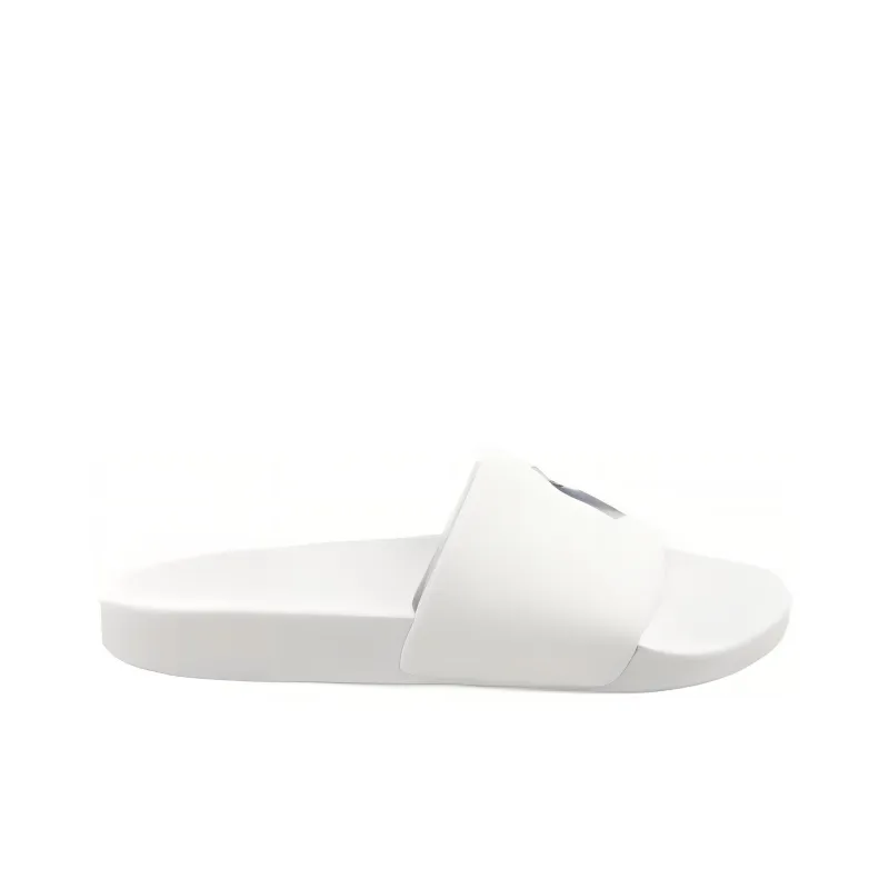 Polo Ralph Lauren Signature Pony Slide White-1