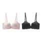[2 Pack]Pastel Pink+Black