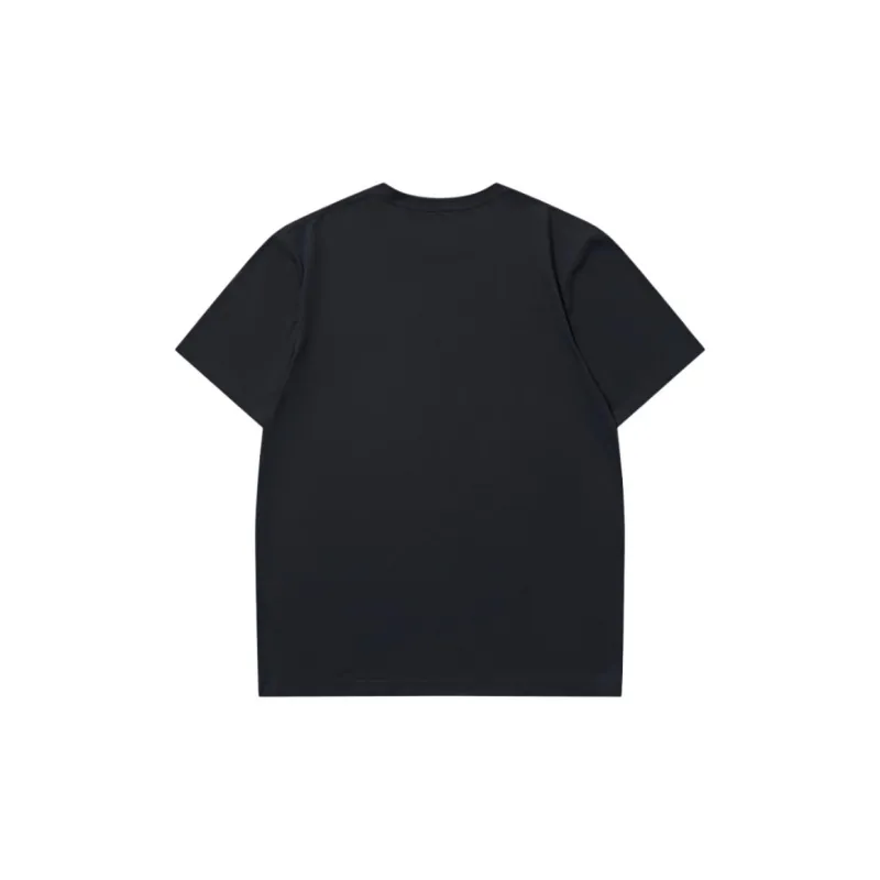 Erke T Shirts Unisex Jet Black-1
