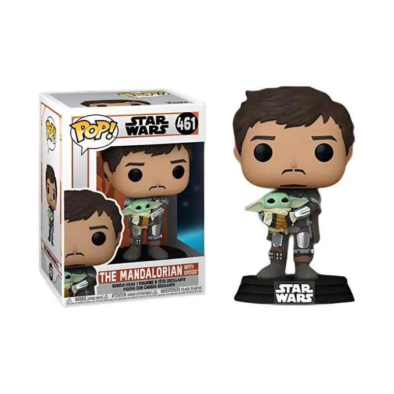 POP ASIA Master Yoda Star Wars Characters Funko Pop Star Wars The Mandalorian TV Series Chibi Figures-3