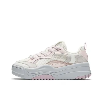 Anta Lightweight Height Increasing Low-Top Skateboard Shoes Women's White Gray