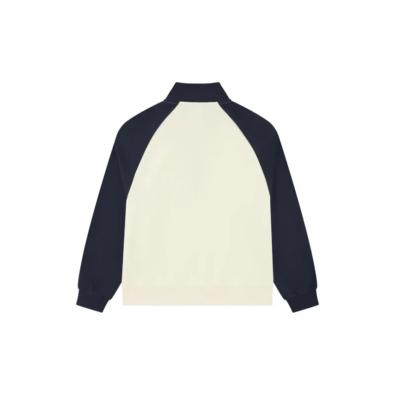 QIAODAN Pre Fall Sweatshirt Women's Cream White/Nova Blue-1