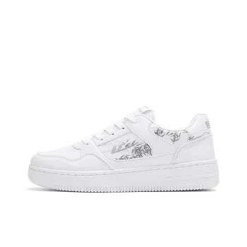 WARRIOR Skateboard Shoes Unisex Low Top White Bamboo