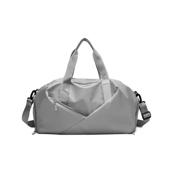 GKY Oxford Handbags Travel Bags Regular Unisex Light Gray/Sweet Pink/Black