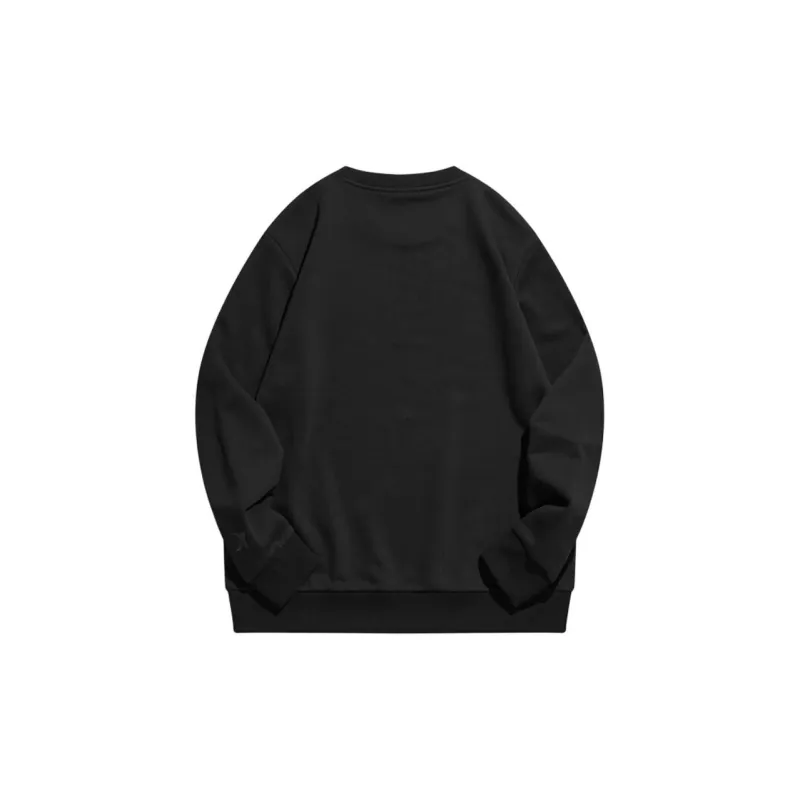 XTEP Vitality Series Sweatshirt Unisex Jet Black-1