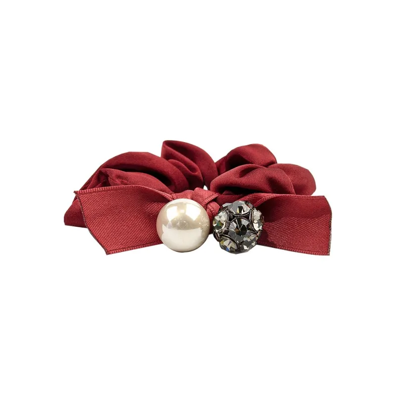 Capuel Fabric Hair Tie Women's Black-1