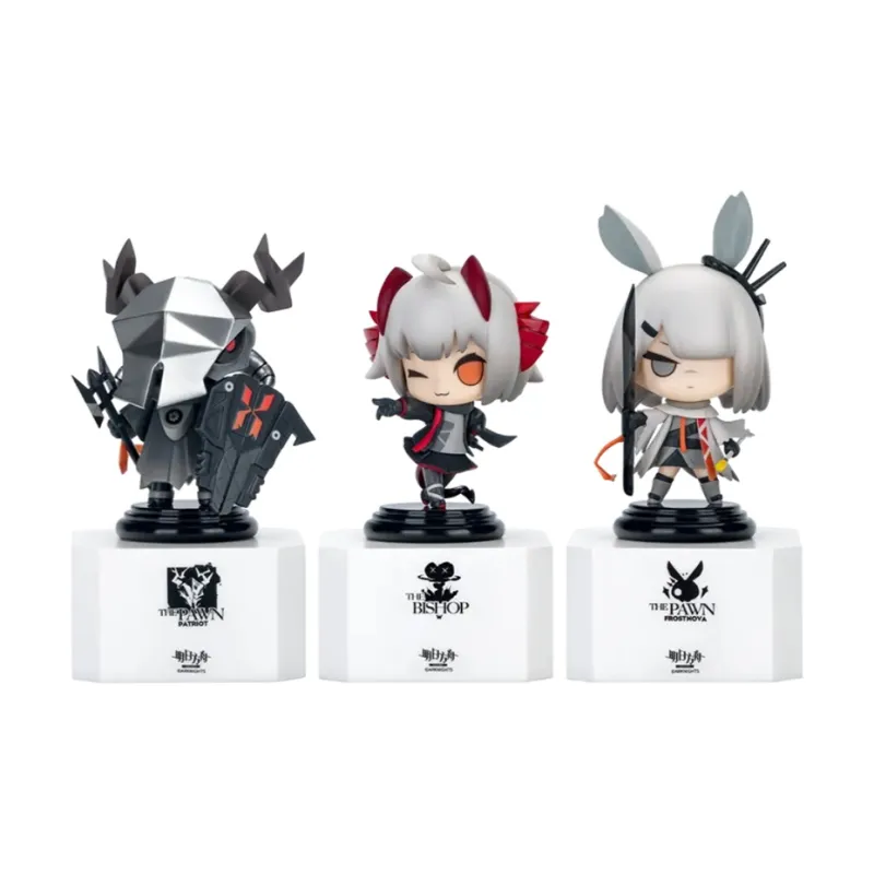 Apex Innovation Arknights Characters Chess Piece Collection Arknights W Chibi Figures 14cm-2