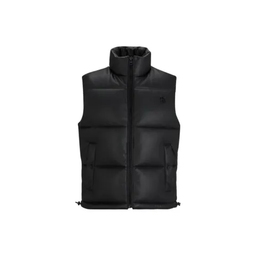 HUGO BOSS Vests Men Black