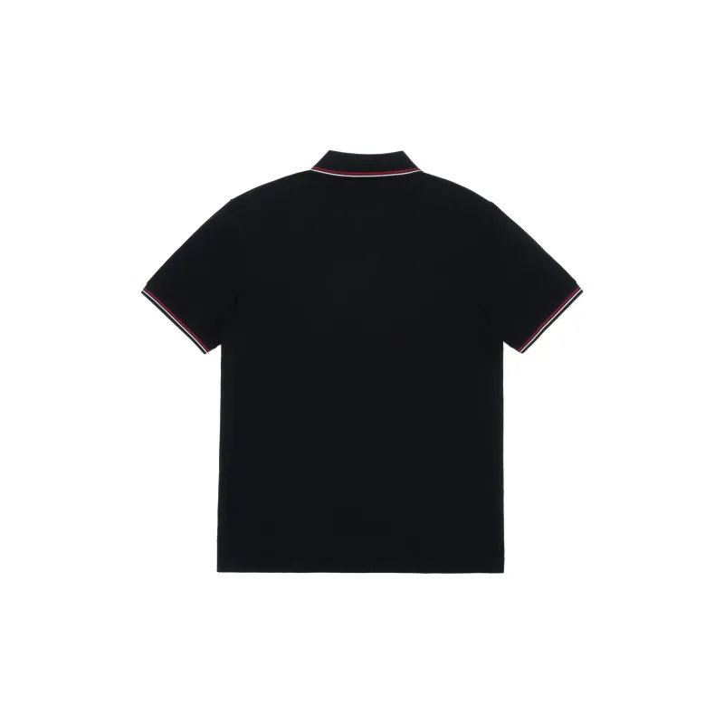 EMPORIO ARMANI Logo Printed Short Sleeved Polo Shirt-1