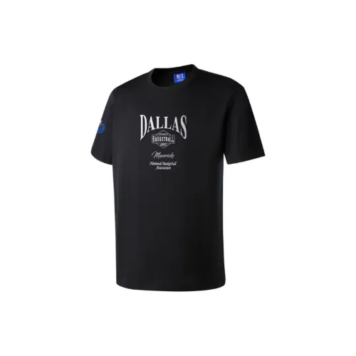 NBA Maverick T-Shirts Unisex Dallas Mavericks/Black