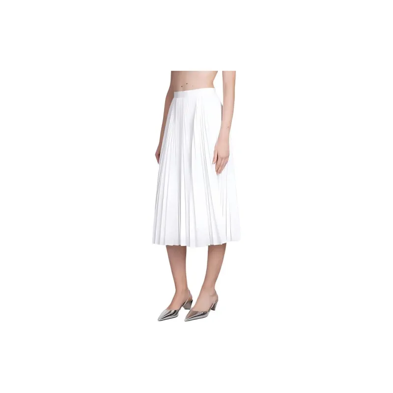THEORY Pleated Midi Skirt-2