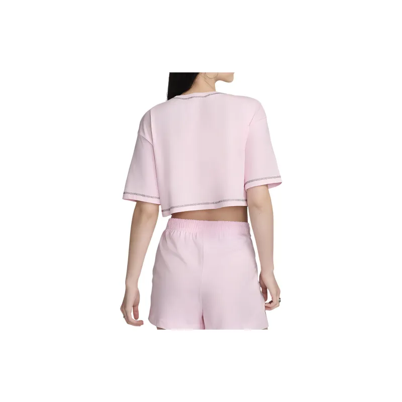 Nike T-Shirts Women's Pink Foam-1