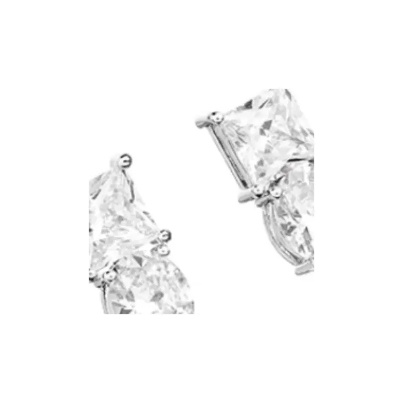 CHIARA FERRAGNI Alloy With Zircon Earrings Women's Silver-2
