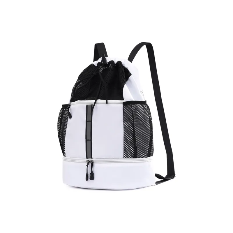 GKY Oxford Basketball Bag Backpack Regular Unisex Black/Gray/White-1