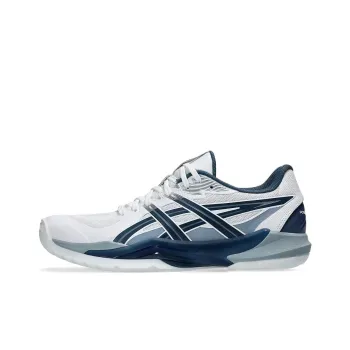 Asics GEL POWERBREAK Anti Slip Wear Resistant Low Top Training Shoes Men's White Blue