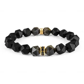 AWNL Gold Sheen Obsidian Bracelets Men's