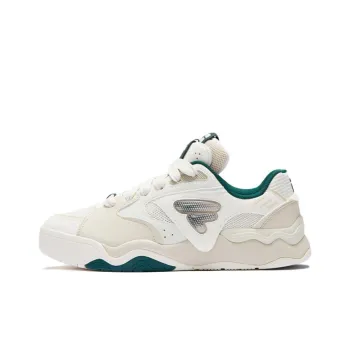 FILA FUSION Kick 2.0 Low Top Skateboard Shoes Men's White Brown