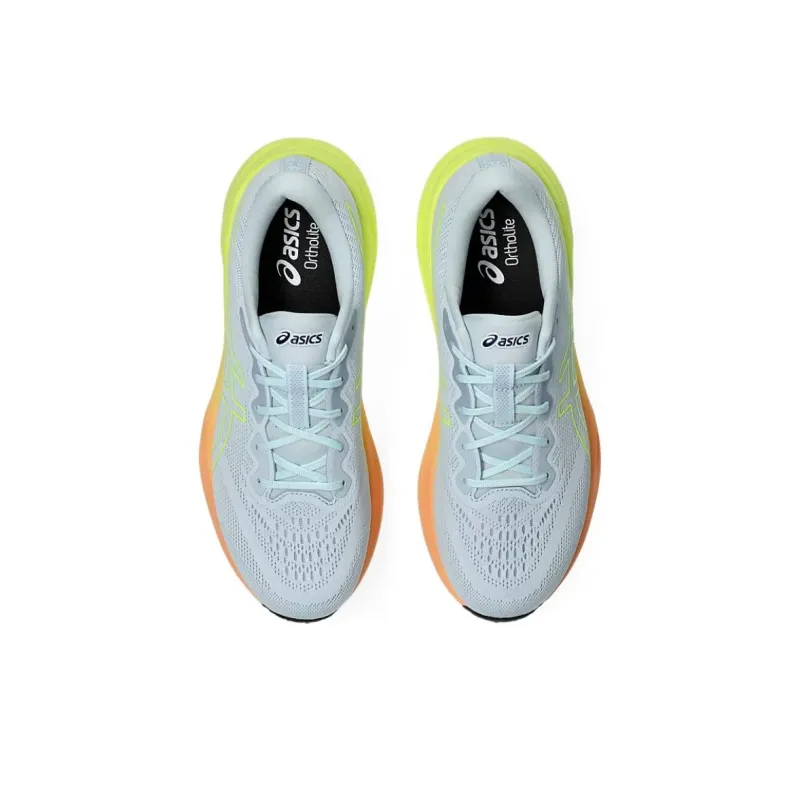 Asics Gel-Pulse 15 Non-slip Wear-resistant Shock Absorption Low-Top Casual Running Shoes Men's Yellow Gray-3