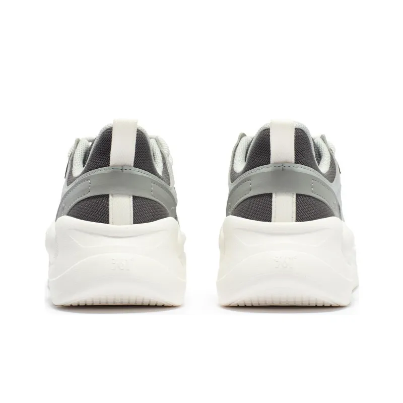 361° Anti-Slip Wear-Resistant Low-Top Casual Shoes Men's Gray-4