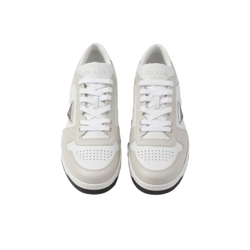 PRADA Prada Downtown Skateboard Shoes Men's Gray White-5