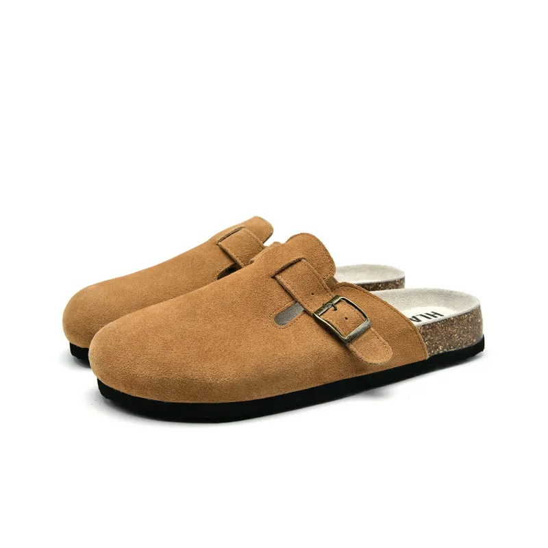 HLA Odor Resistant Abrasion Resistant Slip Resistant Wrap toe Slippers Men's-15