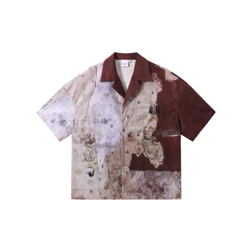 KREATE Shirts Unisex Vintage Wallpaper