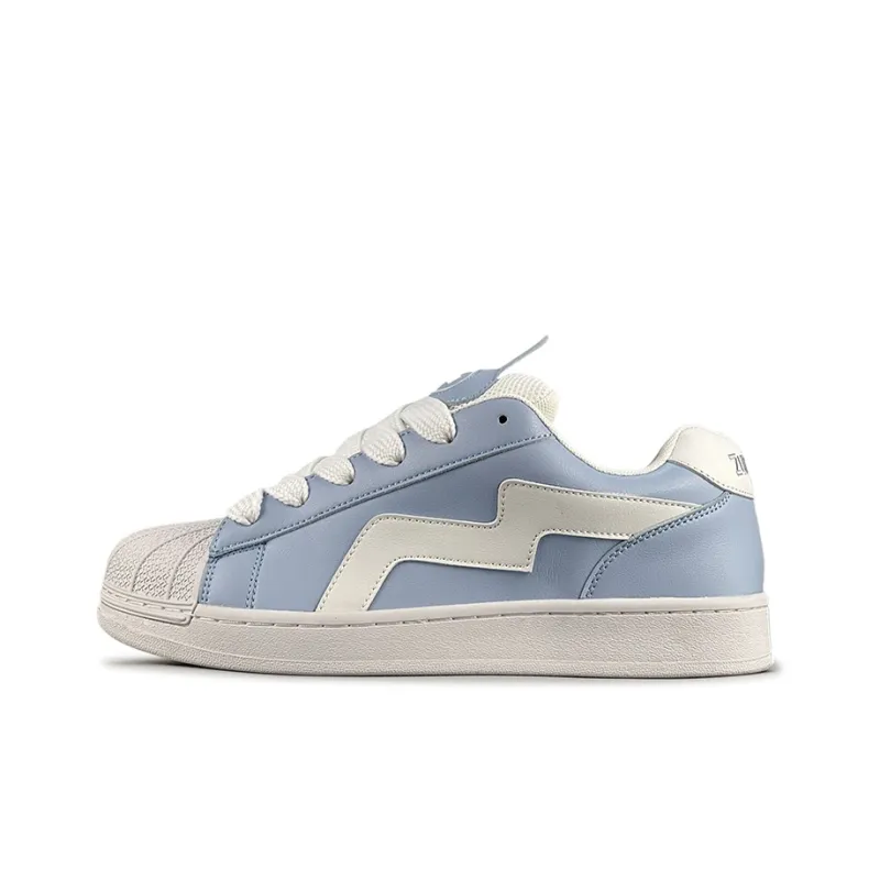 ZUIBANG Skateboard Shoes Women's Sky Blue-0