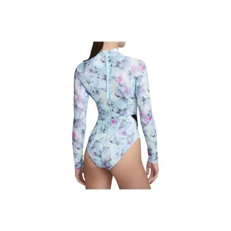Nike Swim Hydralock Fus One-piece Swimsuit Women's Aquarius Blue-1