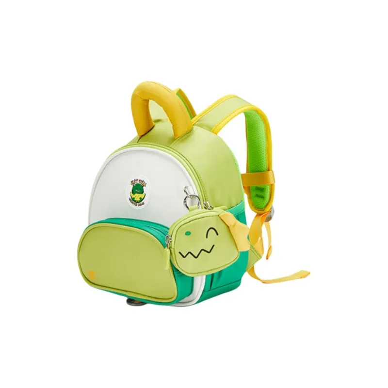 Champion Fabric Backpack Unisex Green/Pink-5