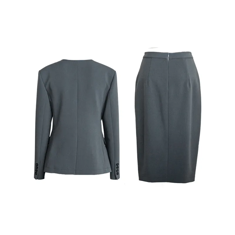 ROEYSHOUSE Business Suits Women's Gray-1