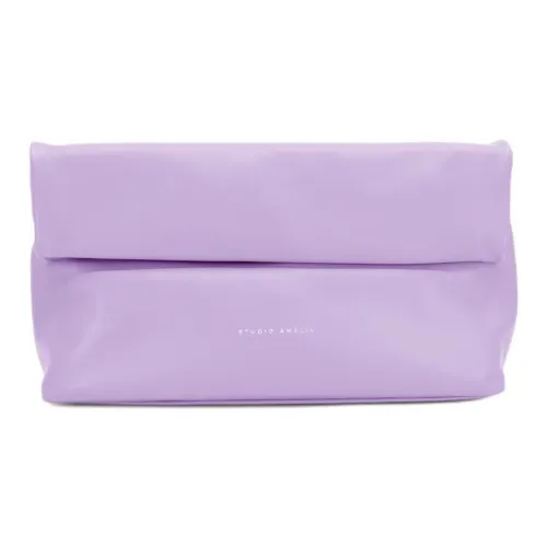 STUDIO AMELIA Nappa Leather Pillow Bag chiara Clutch Women's Light Purple