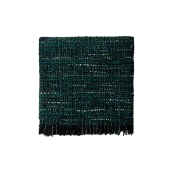 Maje Acrylic Shawls Unisex Green