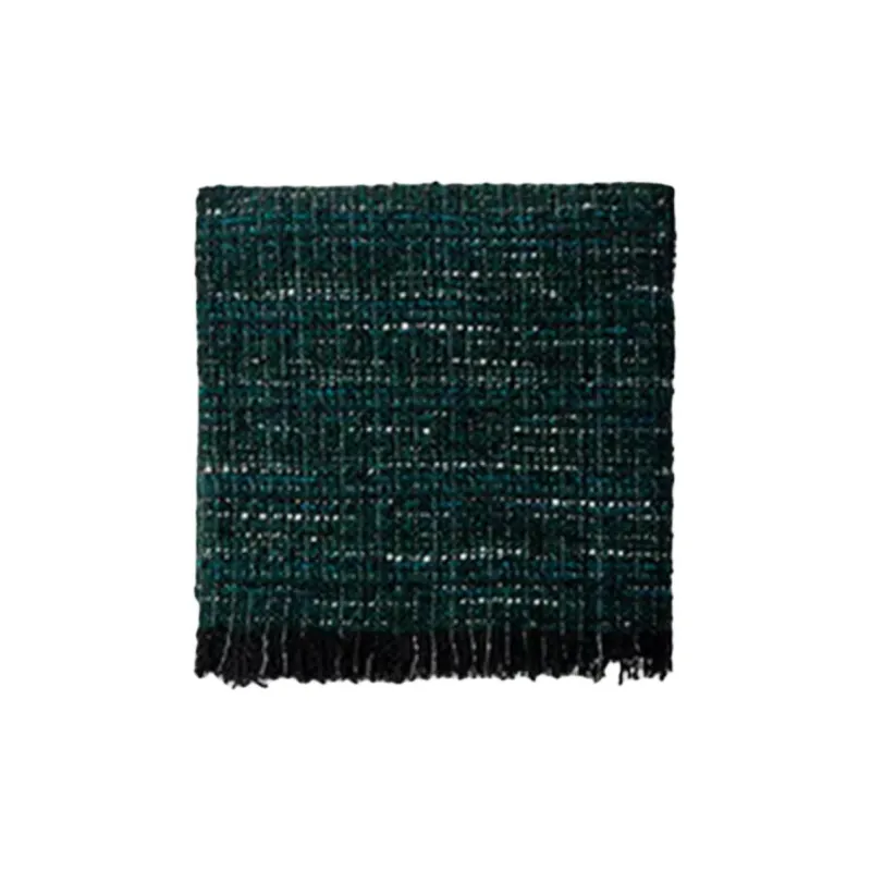 Maje Acrylic Shawls Unisex Green-0