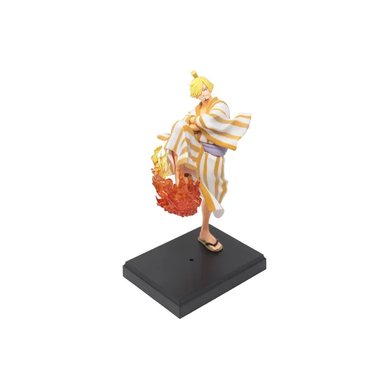 BANPRESTO Sanji Glass Factory One Piece Ichiban Kuji Of Wa No Kuni Figure Bonus Gifts 19cm-2