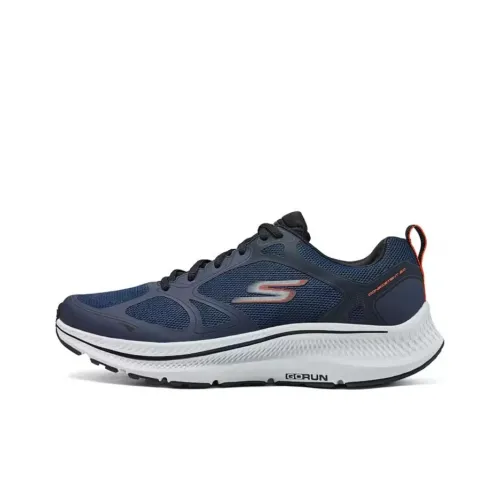 Skechers WOMEN'S GO Series Running Shoes Men Low-Top Navy