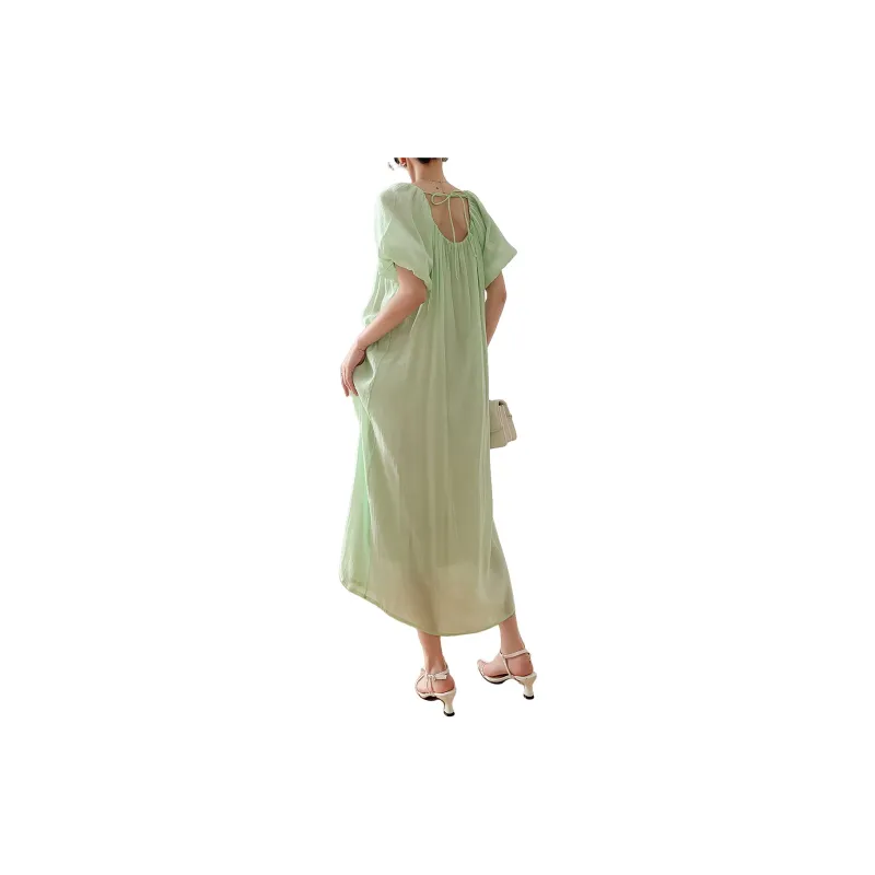 CLUB NEWS Short-Sleeved Dresses Women's-1
