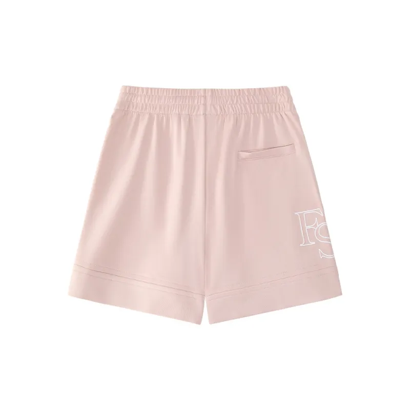 FILA FUSION FUSIONEER Casual Shorts Women's Rose Smoke Pink-1
