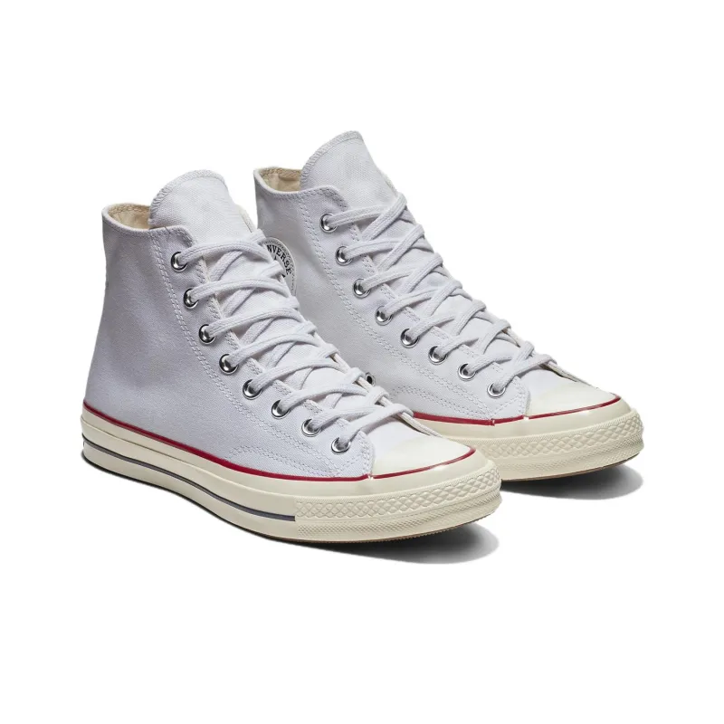 Converse Chuck 70 Anti Slip Wear Resistant High Top Canvas Shoes Unisex White-2