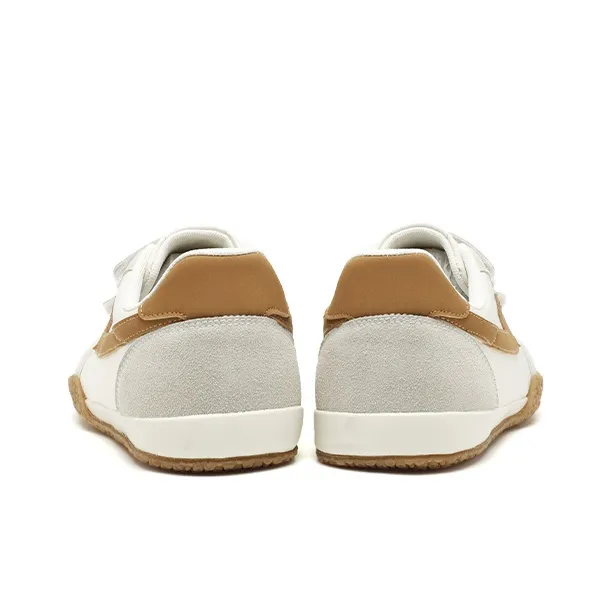 Warrior Wear resistant Lightweight Breathable And Non slip. Low Top Canvas Shoes Unisex Beige Brown-3