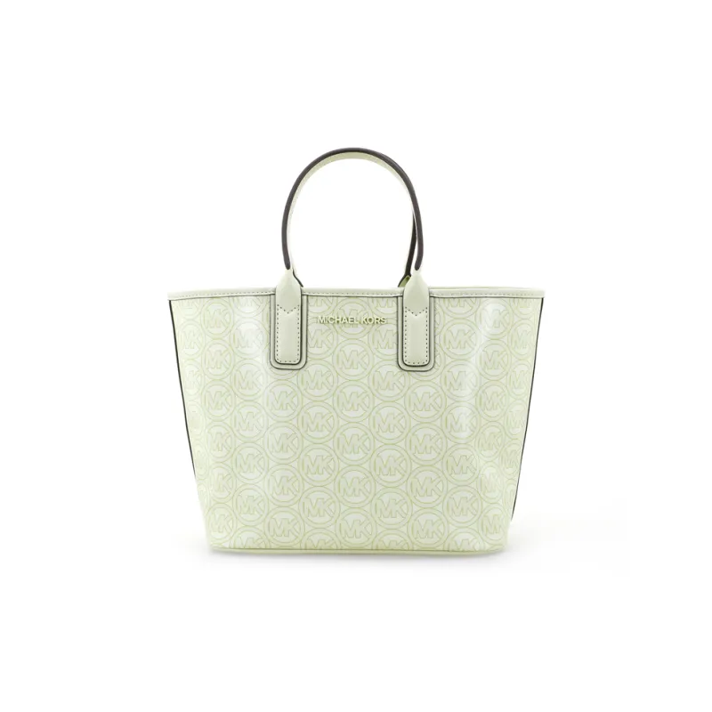 MICHAEL KORS Jodie Leather Tote Bag, Shopping Bag, Handbag Trumpets Women's Mint Green-1