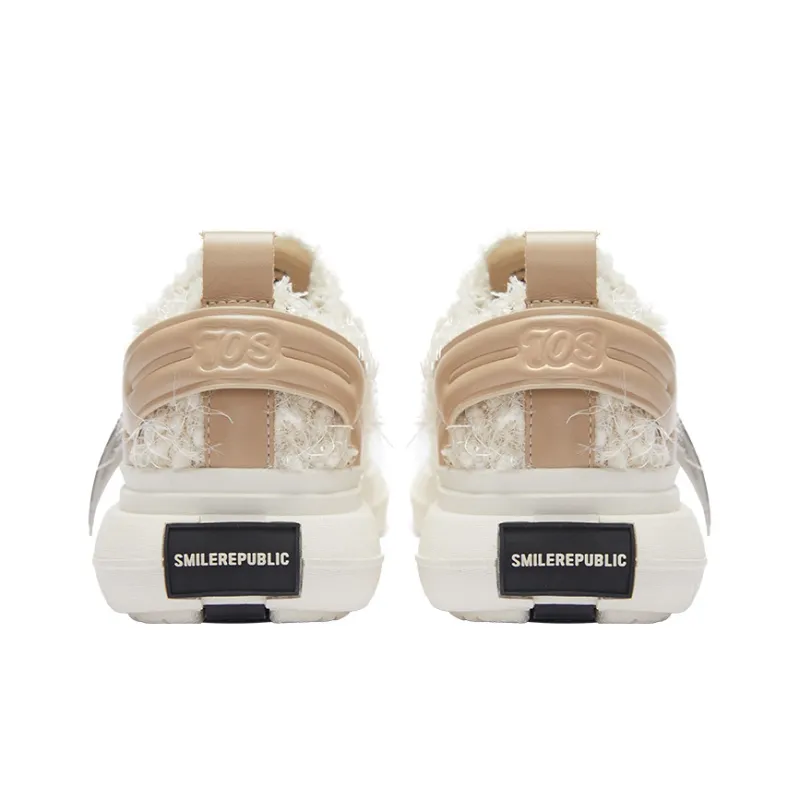 SMILEREPUBLIC INCEPTION 70s Canvas Shoes Unisex Low Top White-5