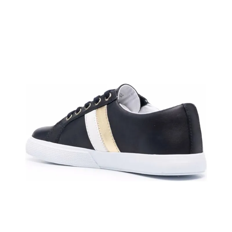 LAUREN RALPH LAUREN Janson Low Top Skateboard Shoes Women's Navy Blue-4