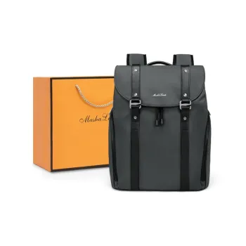 MashaLanti Backpacks Smoke Gray
