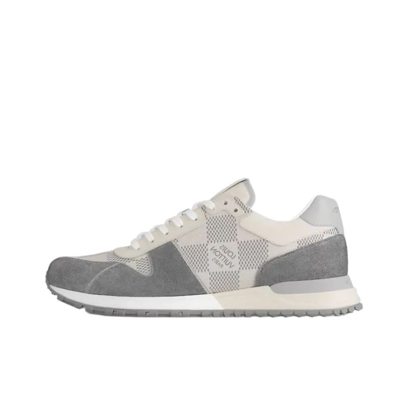 LOUIS VUITTON Run Away Low Top Casual Shoes Men's Gray-0