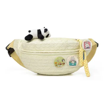 UNITE STAR Nylon One Shoulder Crossbody Bag, Sling Bag Regular Women's Pink/Green/Yellow