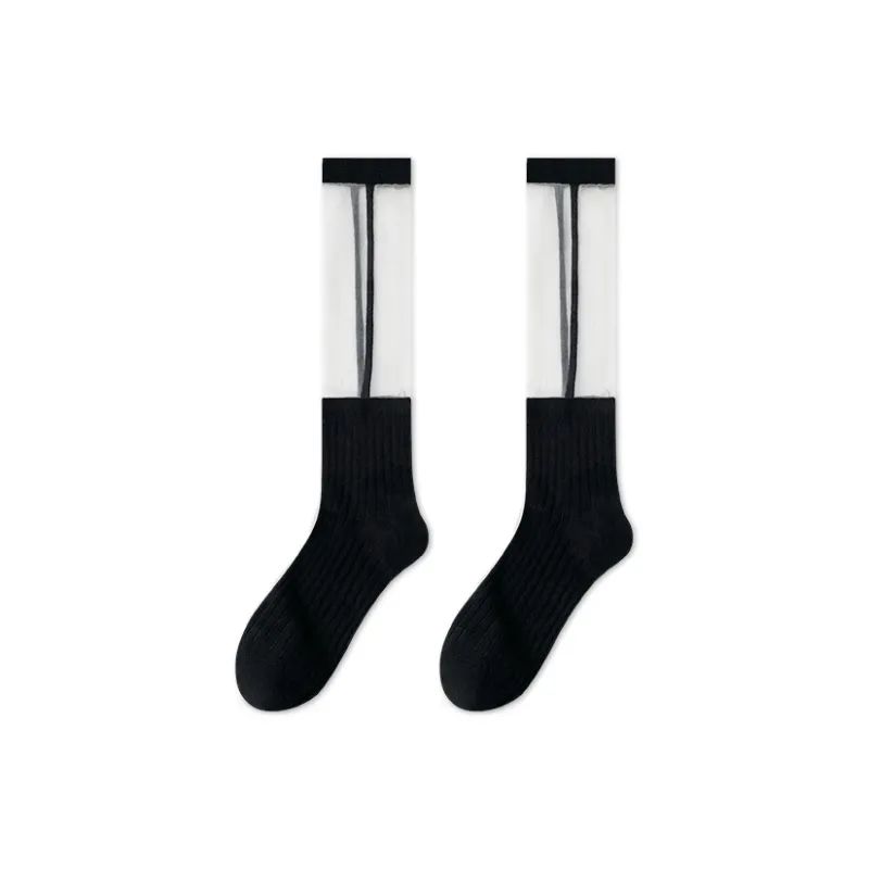 LUOLIAN Knee High Socks Women's 2 Pack-12
