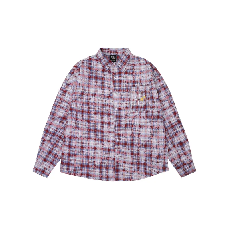 BIPOLAR Shirt Unisex Blue Red Brown Blue-2